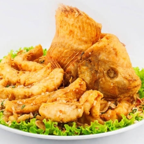 Cá Diêu Hồng chiên xù