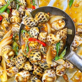 Ốc hương rang me