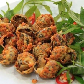 Ốc hương rang muối