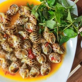 Ốc hương xào bơ tỏi/ bơ cay