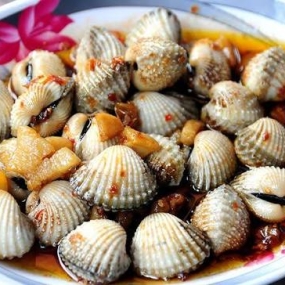 Sò huyết xào bơ