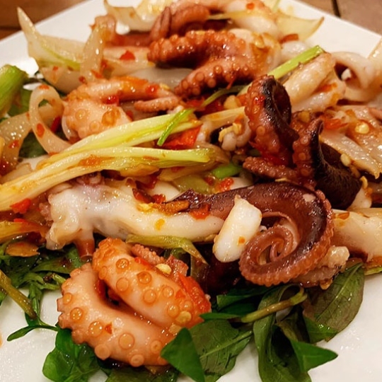 Bạch tuộc xào sa tế