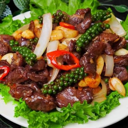 Bò cháy tiêu