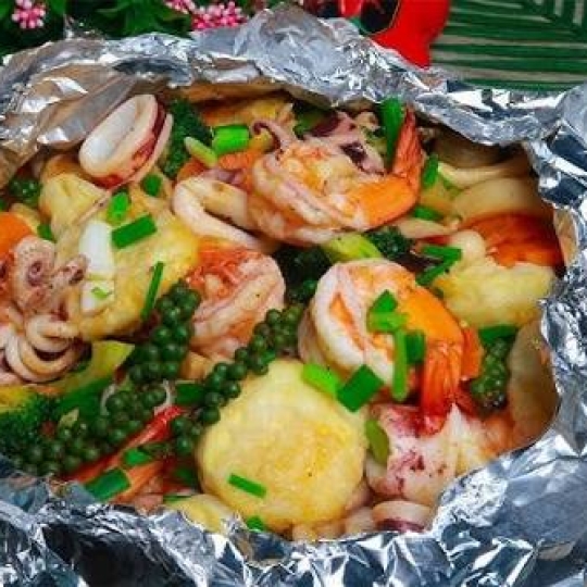 Hải sản khói lửa