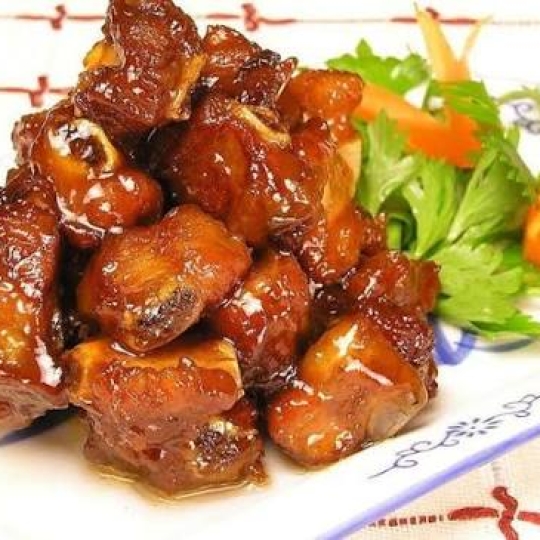 Sườn non rim mặn